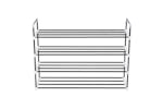 vidaXL 245626 Shoe Rack With 4 Shelves Metal And Plastic Black vidaXL 245626 Shoe Rack With 4 Shelves Metal And Plastic Black