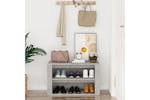 vidaXL 816900 Shoe Rack Concrete Grey 75x35x45cm Engineered Wood vidaXL 816900 Shoe Rack Concrete Grey 75x35x45cm Engineered Wood