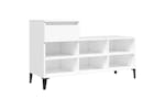 vidaXL 821212 Shoe Cabinet White 102x36x60cm Engineered Wood vidaXL 821212 Shoe Cabinet White 102x36x60cm Engineered Wood
