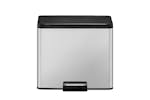 Eko 440003 Pedal Bin Essential 3x9 L Matte Silver Eko 440003 Pedal Bin Essential 3x9 L Matte Silver