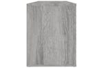 vidaXL 816926 Shoe Cabinet Grey Sonoma 100x35x45cm Engineered Wood vidaXL 816926 Shoe Cabinet Grey Sonoma 100x35x45cm Engineered Wood