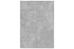 vidaXL 801075 Shoe Cabinet Concrete Grey 60x35x84cm Engineered Wood vidaXL 801075 Shoe Cabinet Concrete Grey 60x35x84cm Engineered Wood