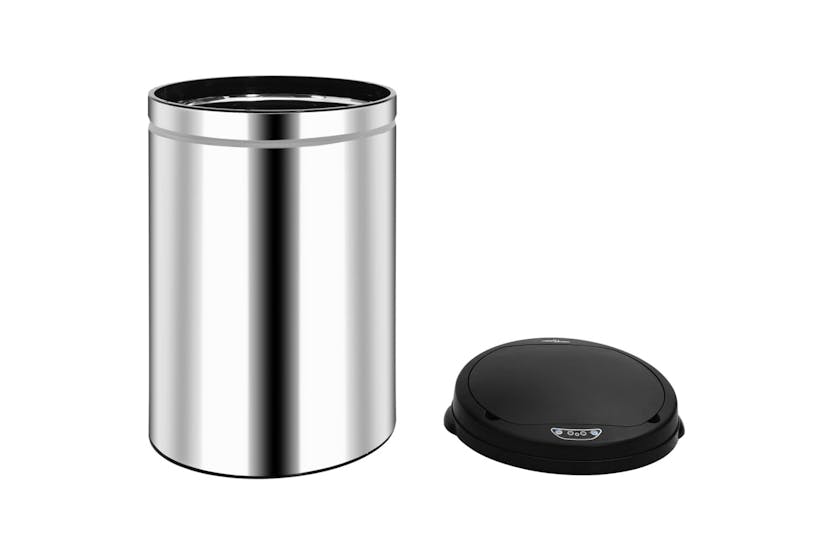 vidaXL 322692 Automatic Sensor Dustbin 30 L Stainless Steel vidaXL 322692 Automatic Sensor Dustbin 30 L Stainless Steel