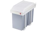 Hailo Cupboard Bin Multi-box Duo Size L 2x14 L Cream 3659-001 Hailo Cupboard Bin Multi-box Duo Size L 2x14 L Cream 3659-001
