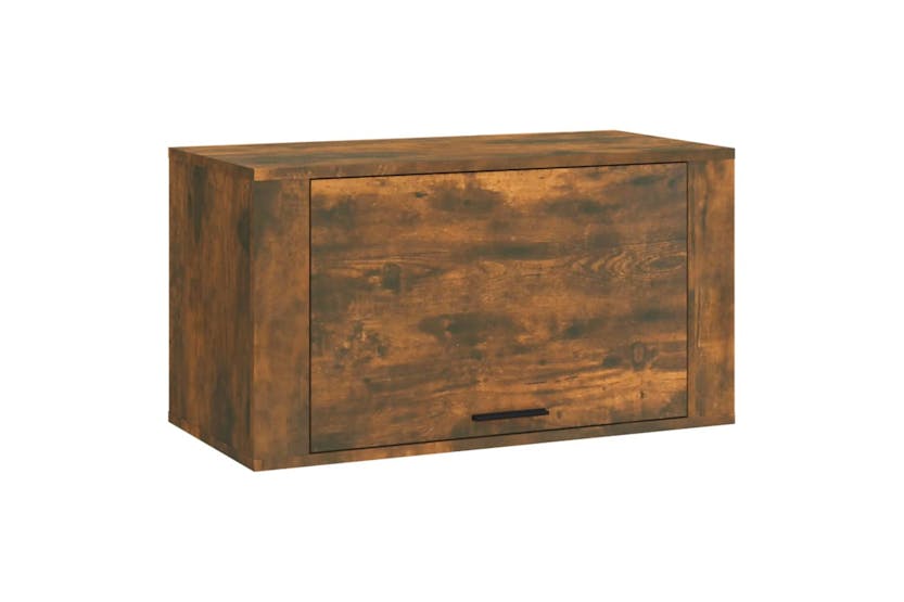 vidaXL 821017 Wall-mounted Shoe Cabinet Smoked Oak 70x35x38cm Solid Wood Pine vidaXL 821017 Wall-mounted Shoe Cabinet Smoked Oak 70x35x38cm Solid Wood Pine