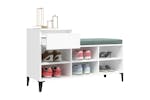 vidaXL 821212 Shoe Cabinet White 102x36x60cm Engineered Wood vidaXL 821212 Shoe Cabinet White 102x36x60cm Engineered Wood