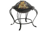 vidaXL 311886 Fire Pit With Poker 49cm Steel vidaXL 311886 Fire Pit With Poker 49cm Steel