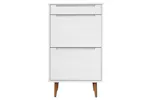 vidaXL 350526 Shoe Cabinet Molde White 59,5x35x103cm Solid Wood Pine vidaXL 350526 Shoe Cabinet Molde White 59,5x35x103cm Solid Wood Pine
