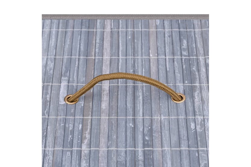 vidaXL 320767 Bamboo Storage Boxes 4 Pcs Grey vidaXL 320767 Bamboo Storage Boxes 4 Pcs Grey