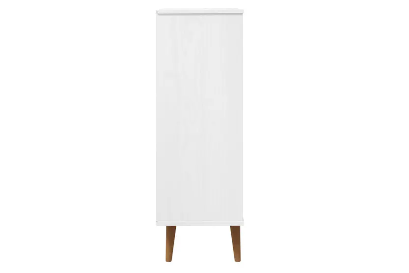 vidaXL 350526 Shoe Cabinet Molde White 59,5x35x103cm Solid Wood Pine vidaXL 350526 Shoe Cabinet Molde White 59,5x35x103cm Solid Wood Pine