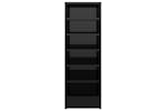 vidaXL 809006 Shoe Cabinet High Gloss Black 31.5x35x90cm Engineered Wood vidaXL 809006 Shoe Cabinet High Gloss Black 31.5x35x90cm Engineered Wood