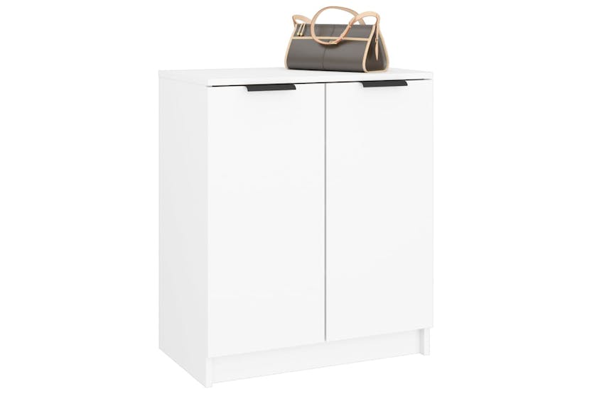 vidaXL 811421 Shoe Cabinet White 59x35x70cm Engineered Wood vidaXL 811421 Shoe Cabinet White 59x35x70cm Engineered Wood