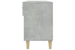 vidaXL 812820 Shoe Cabinet Concrete Grey 102x35x55cm Engineered Wood vidaXL 812820 Shoe Cabinet Concrete Grey 102x35x55cm Engineered Wood