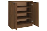 vidaXL 817104 Shoe Cabinet Brown Oak 59x35x70cm Engineered Wood vidaXL 817104 Shoe Cabinet Brown Oak 59x35x70cm Engineered Wood