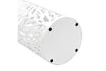 vidaXL 246803 Umbrella Stand Leaves Steel White vidaXL 246803 Umbrella Stand Leaves Steel White