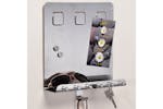 Hi 435315 Key Holder Memo Board Silver 28.5x25x8 Cm Hi 435315 Key Holder Memo Board Silver 28.5x25x8 Cm