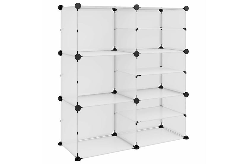 vidaXL 340568 Shoe Rack Transparent 84x31.5x93cm Pp vidaXL 340568 Shoe Rack Transparent 84x31.5x93cm Pp
