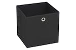 vidaXL 325187 Storage Boxes 4 Pcs Non-woven Fabric 28x28x28cm Black vidaXL 325187 Storage Boxes 4 Pcs Non-woven Fabric 28x28x28cm Black