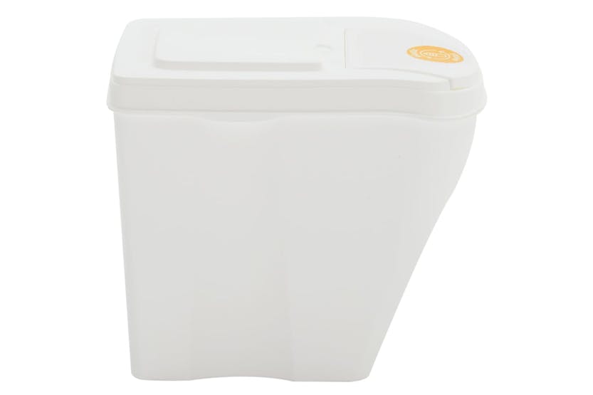 vidaXL 152199 Stackable Garbage Bin Boxes 3 Pcs White 75 L Polypropylene vidaXL 152199 Stackable Garbage Bin Boxes 3 Pcs White 75 L Polypropylene