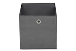 vidaXL 325191 Storage Boxes 4 Pcs Non-woven Fabric 28x28x28cm Grey vidaXL 325191 Storage Boxes 4 Pcs Non-woven Fabric 28x28x28cm Grey