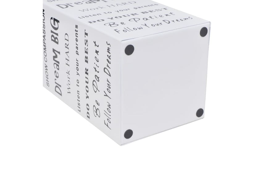 vidaXL 242471 White Square Umbrella Stand Storage Holder Walking Stick Steel 48.5cm vidaXL 242471 White Square Umbrella Stand Storage Holder Walking Stick Steel 48.5cm