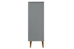 vidaXL 350527 Shoe Cabinet Molde Grey 59,5x35x103cm Solid Wood Pine vidaXL 350527 Shoe Cabinet Molde Grey 59,5x35x103cm Solid Wood Pine