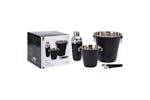 Excellent Houseware 442503 4 Piece Barware Set Stainless Steel Matte Black Excellent Houseware 442503 4 Piece Barware Set Stainless Steel Matte Black