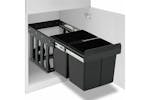 vidaXL 51179 Kitchen Cupboard Pull-out Dustbin Soft-close 36 L vidaXL 51179 Kitchen Cupboard Pull-out Dustbin Soft-close 36 L
