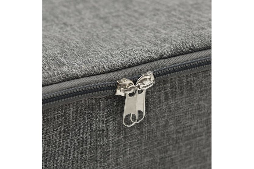 vidaXL 332903 Storage Box Fabric 70x40x18cm Anthracite vidaXL 332903 Storage Box Fabric 70x40x18cm Anthracite