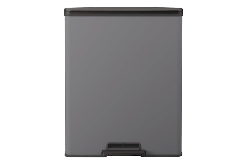 Curver 443821 Pedal Bin Deco Rectangular 65l Cool Grey Curver 443821 Pedal Bin Deco Rectangular 65l Cool Grey