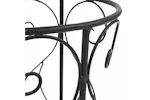 vidaXL 245932 Umbrella Stand Vintage Style Metal 26x46cm Black vidaXL 245932 Umbrella Stand Vintage Style Metal 26x46cm Black