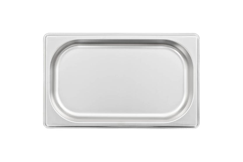 vidaXL 50899 Gastronorm Containers 12 Pcs Gn 1/4 20mm Stainless Steel vidaXL 50899 Gastronorm Containers 12 Pcs Gn 1/4 20mm Stainless Steel
