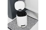 Hi 445563 Metal Pedal Bin 5 L White Hi 445563 Metal Pedal Bin 5 L White