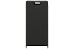 vidaXL 319410 Trash Bin Black 40x40x80cm Poly Rattan vidaXL 319410 Trash Bin Black 40x40x80cm Poly Rattan