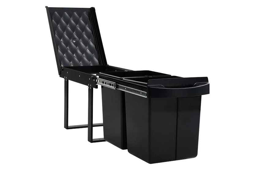 vidaXL 51181 Kitchen Cupboard Pull-out Dustbin Soft-close 48 L vidaXL 51181 Kitchen Cupboard Pull-out Dustbin Soft-close 48 L