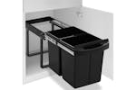 vidaXL 51181 Kitchen Cupboard Pull-out Dustbin Soft-close 48 L vidaXL 51181 Kitchen Cupboard Pull-out Dustbin Soft-close 48 L