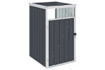 vidaXL 46275 Garbage Bin Shed Anthracite 72x81x121cm Steel vidaXL 46275 Garbage Bin Shed Anthracite 72x81x121cm Steel