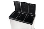 vidaXL 50601 Recycling Pedal Bin Garbage Trash Bin Stainless Steel 24 L vidaXL 50601 Recycling Pedal Bin Garbage Trash Bin Stainless Steel 24 L