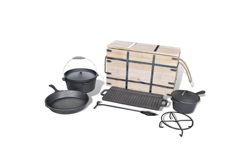 vidaXL 40829 Dutch Oven Set 9pcs vidaXL 40829 Dutch Oven Set 9pcs
