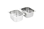 vidaXL 50889 Gastronorm Containers 2 Pcs Gn 1/2 150mm Stainless Steel vidaXL 50889 Gastronorm Containers 2 Pcs Gn 1/2 150mm Stainless Steel