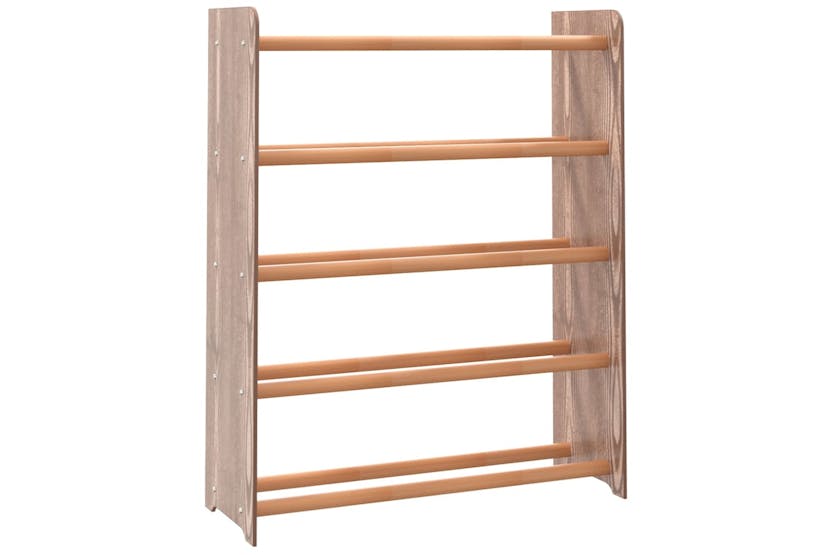 vidaXL 327346 Shoe Rack Brown 65x24x81cm Engineered Wood vidaXL 327346 Shoe Rack Brown 65x24x81cm Engineered Wood