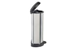 Curver 443826 Pedal Bin Deco D-shape 40l Silver Curver 443826 Pedal Bin Deco D-shape 40l Silver