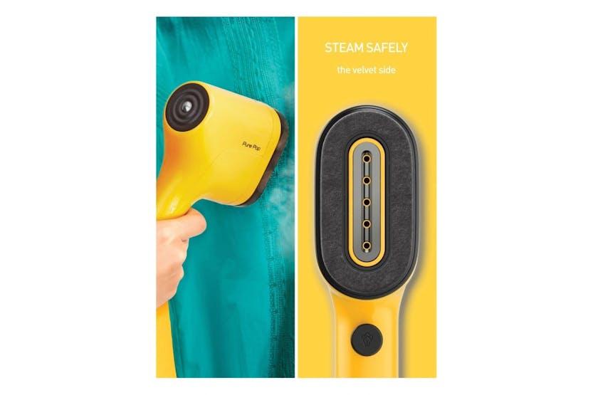 Tefal 1300W Handheld Garment Steamer | DT2026G0 | Sunshine Yellow Tefal 1300W Handheld Garment Steamer | DT2026G0 | Sunshine Yellow