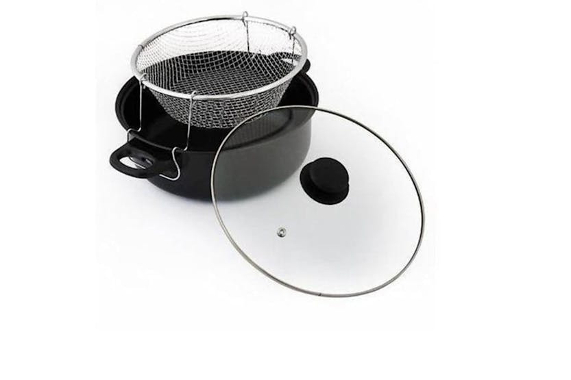 Excellent Houseware 443277 Frying Pan With Glass Lid 26 Cm Excellent Houseware 443277 Frying Pan With Glass Lid 26 Cm