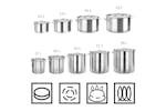 vidaXL 51135 Stock Pot 50 L 40x40cm Stainless Steel vidaXL 51135 Stock Pot 50 L 40x40cm Stainless Steel