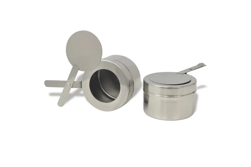 vidaXL 50530 4 Piece Chafing Dish Set Stainless Steel vidaXL 50530 4 Piece Chafing Dish Set Stainless Steel