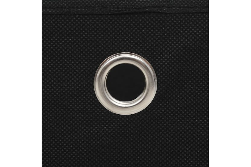 vidaXL 245746 Storage Boxes 10 Pcs Non-woven Fabric 32x32x32cm Black vidaXL 245746 Storage Boxes 10 Pcs Non-woven Fabric 32x32x32cm Black