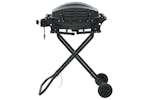 vidaXL 44278 Portable Gas Bbq Grill With Cooking Zone Black vidaXL 44278 Portable Gas Bbq Grill With Cooking Zone Black