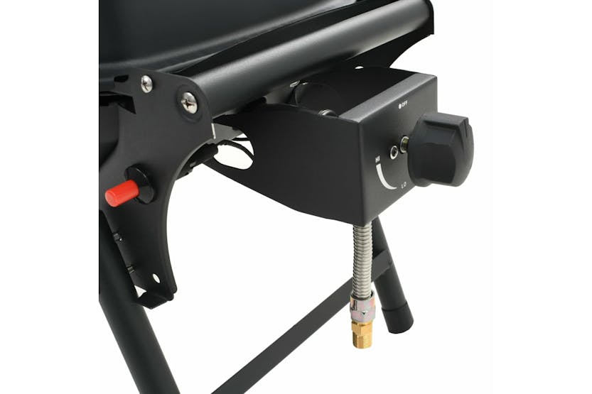 vidaXL 44276 Portable Gas Bbq Grill With Cooking Zone Black vidaXL 44276 Portable Gas Bbq Grill With Cooking Zone Black