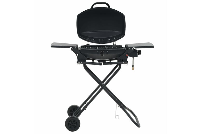 vidaXL 44278 Portable Gas Bbq Grill With Cooking Zone Black vidaXL 44278 Portable Gas Bbq Grill With Cooking Zone Black